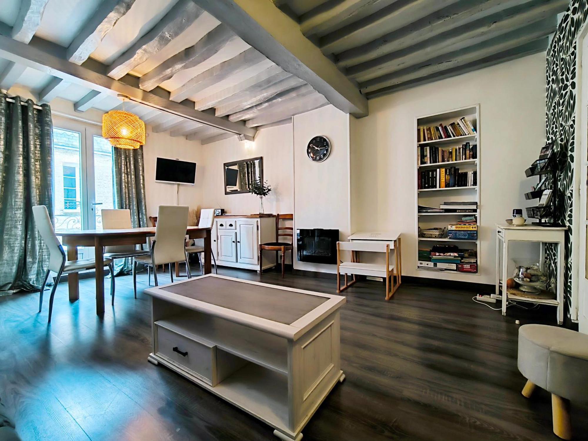 Le Kaleho, grand Duplex Cosy au coeur de Dieppe Extérieur photo